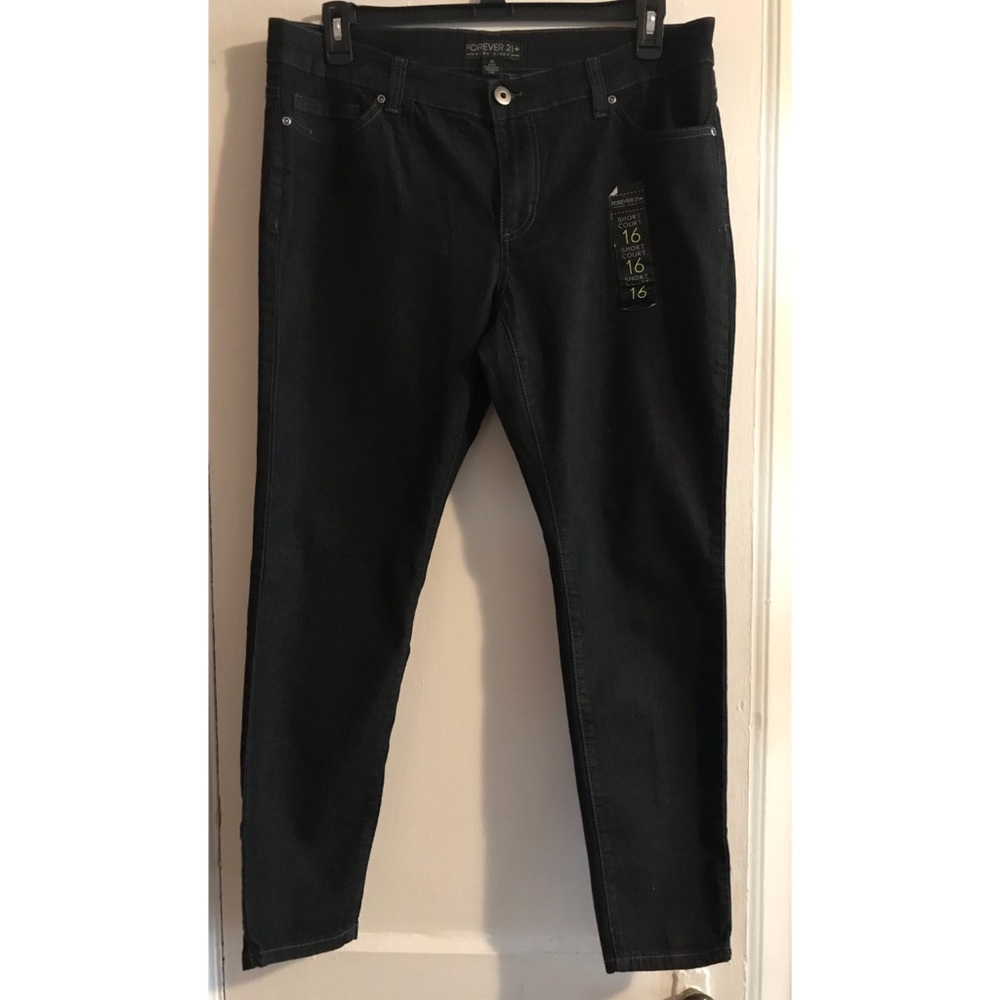 Forever 21 Plus Black Jeans